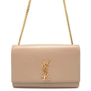 Saint Laurent Paris Chain Shoulder Bag Kate Leather